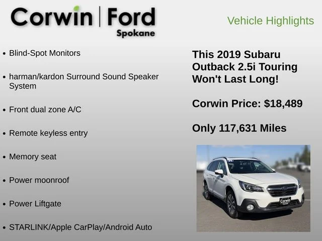 Used 2019 Crystal White Pearl Subaru 2.5i image 6