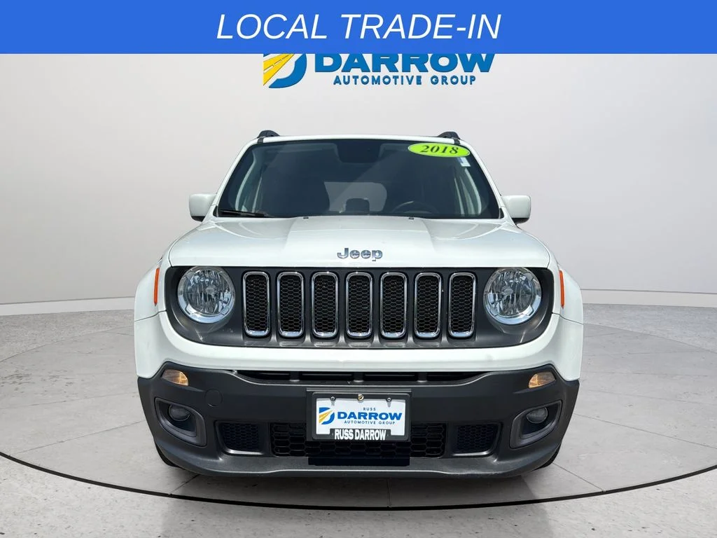Used 2018 White Jeep Latitude image 8