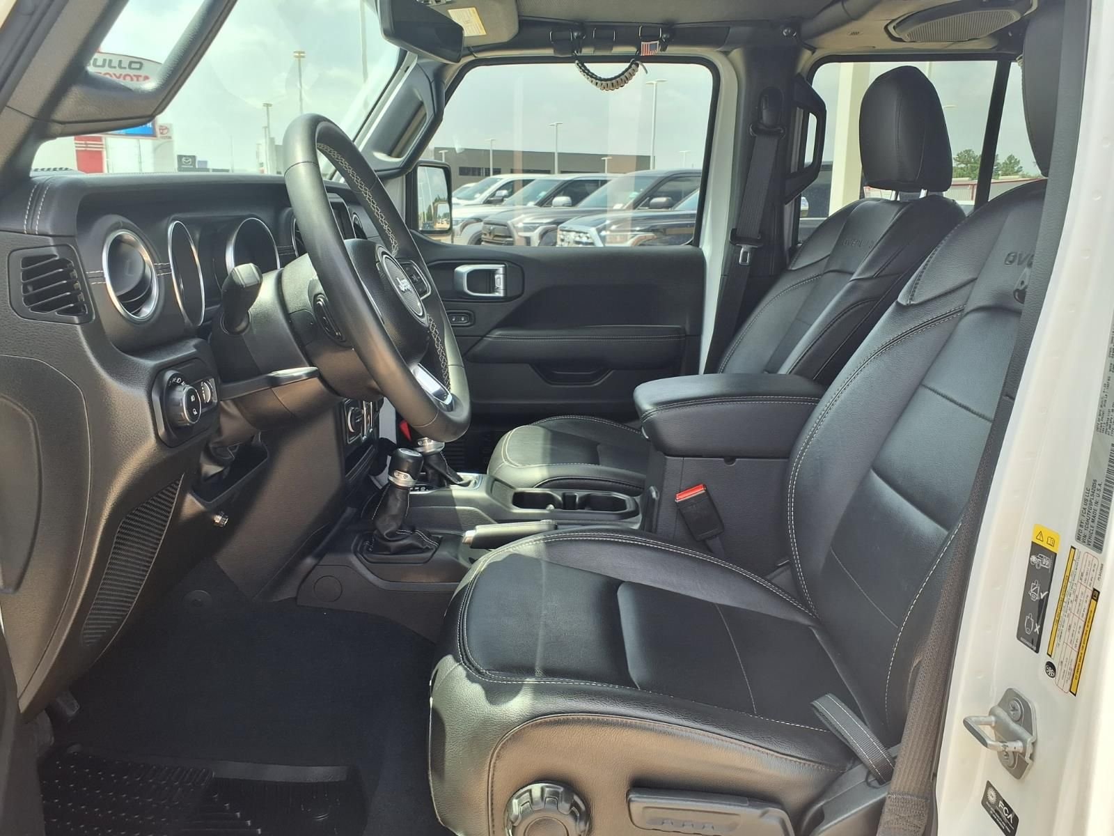 Used 2023 Bright White Clearcoat Jeep Overland image 17