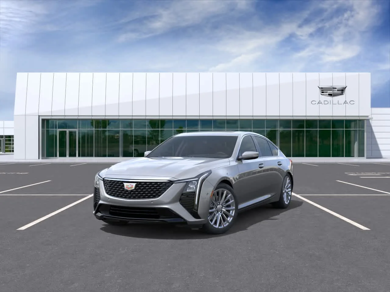 New 2026 Argent Silver Metallic Cadillac Premium Luxury image 8