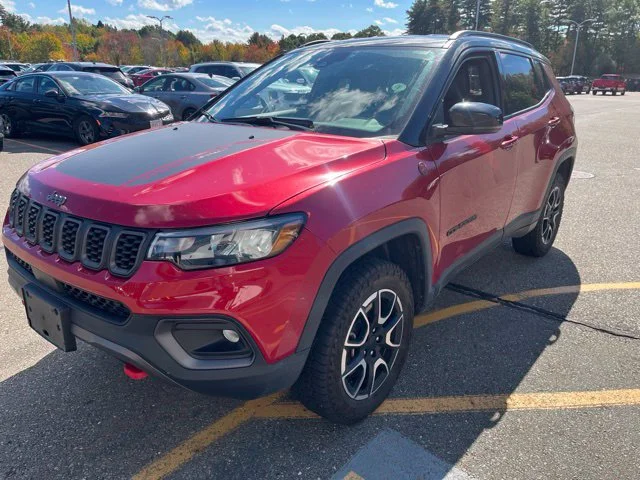 Certified Used 2024 Red Hot Pearlcoat Jeep Trailhawk image 7
