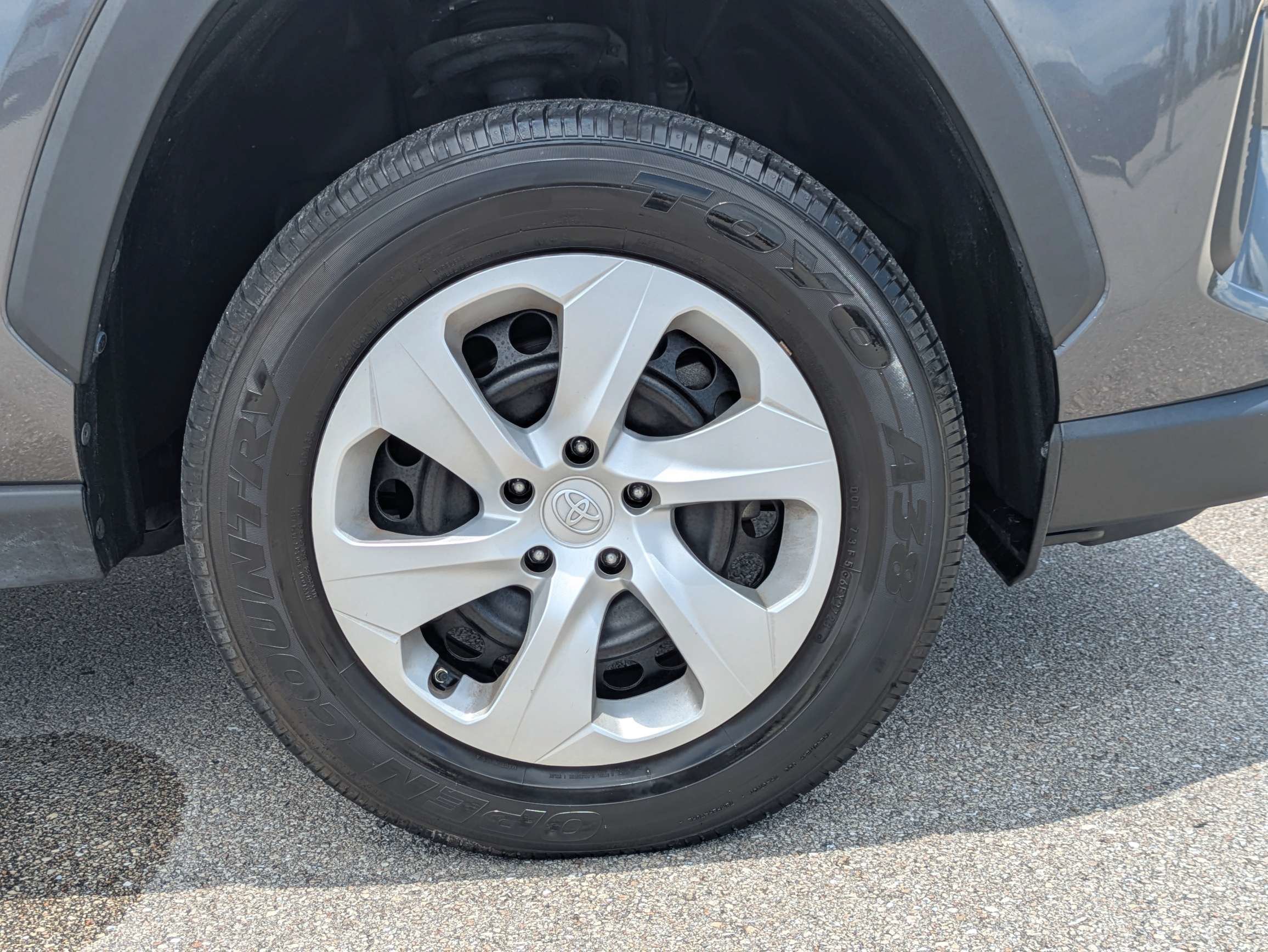 Used 2024 Magnetic Gray Metallic Toyota LE image 11