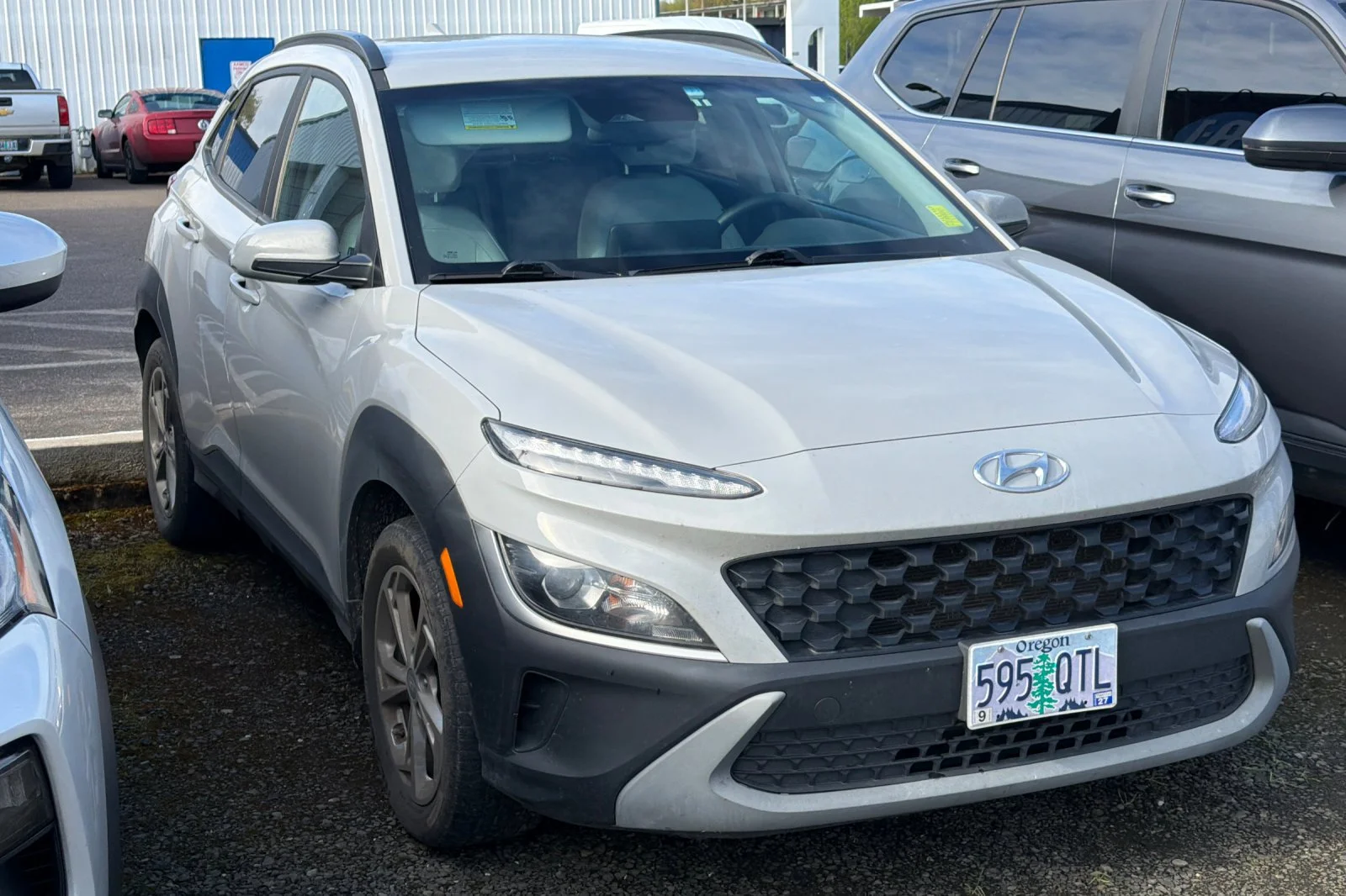 Used 2022 Cyber Silver Hyundai SEL image 2