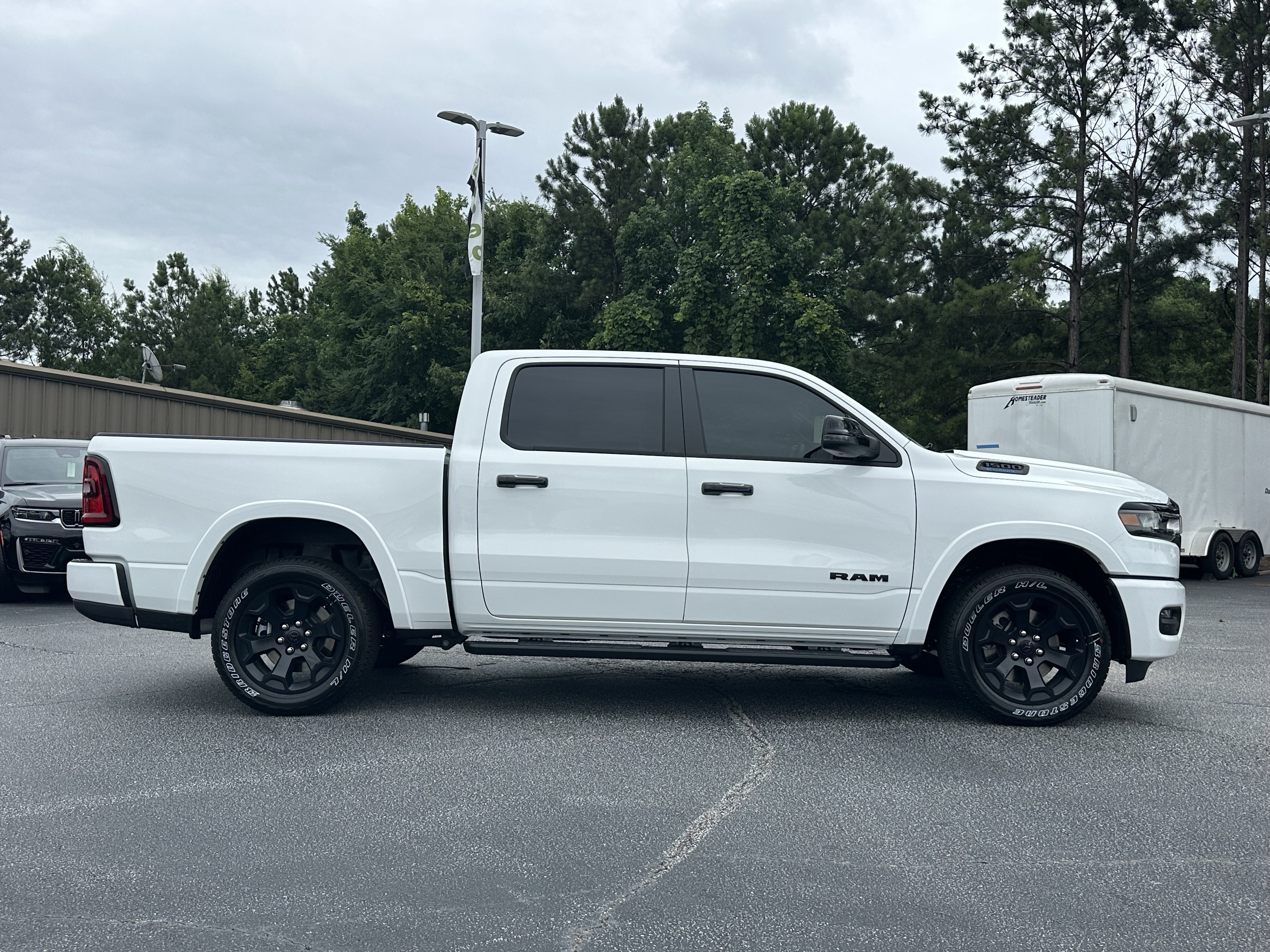 New 2026 Bright White Clear-Coat Exterior Paint RAM Big Horn image 9