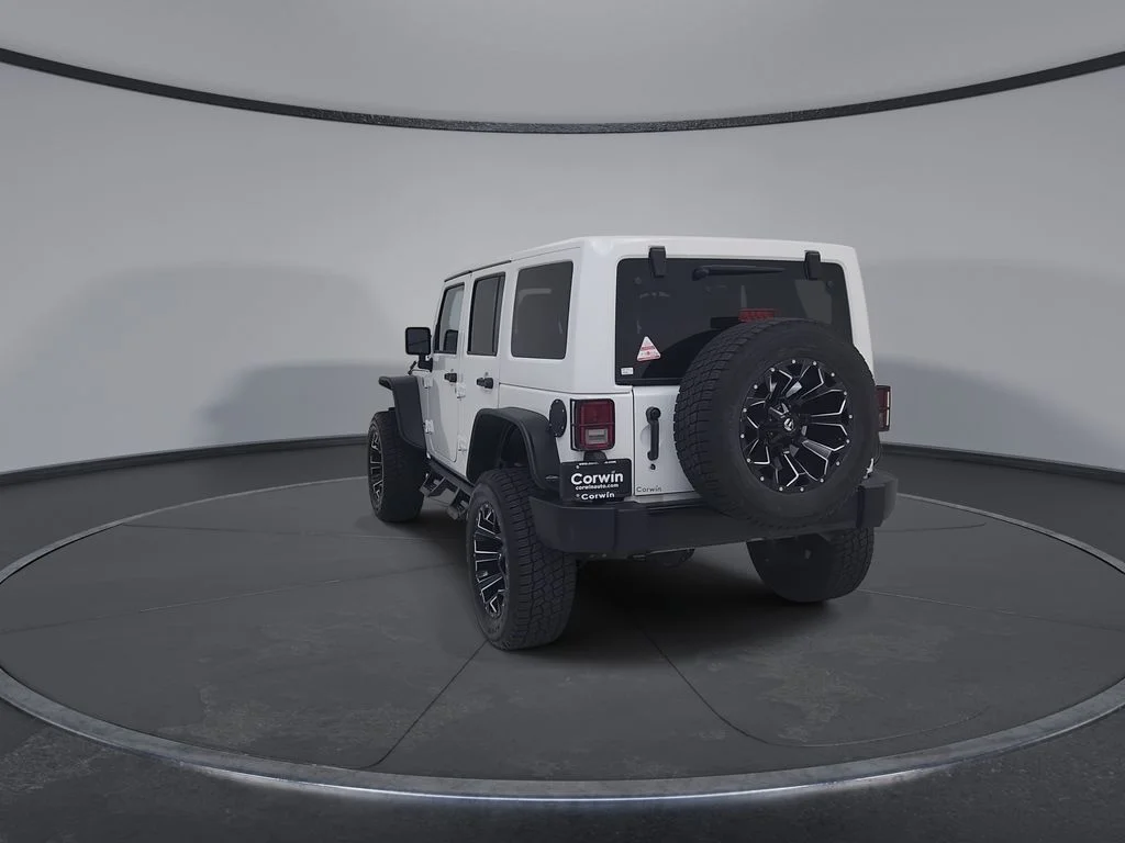 Certified Used 2017 White Jeep Unlimited Sahara image 14