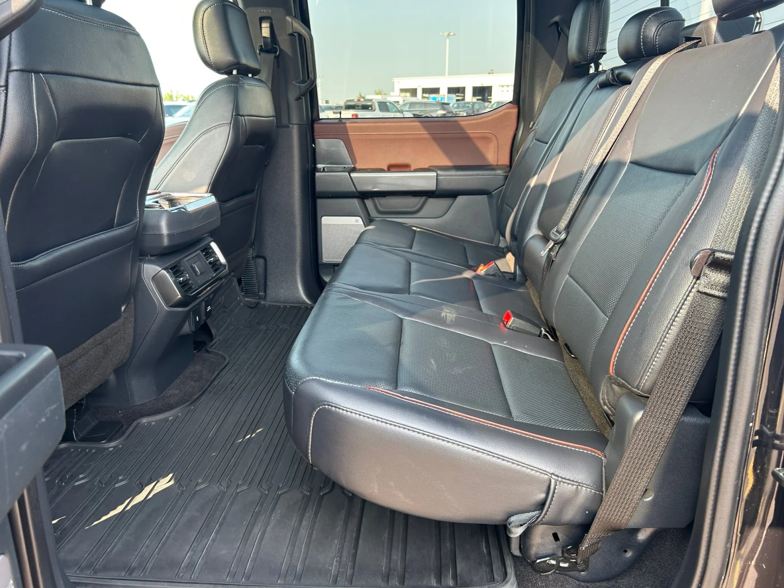 Used 2021 BLACK Ford LARIAT SuperCrew image 19