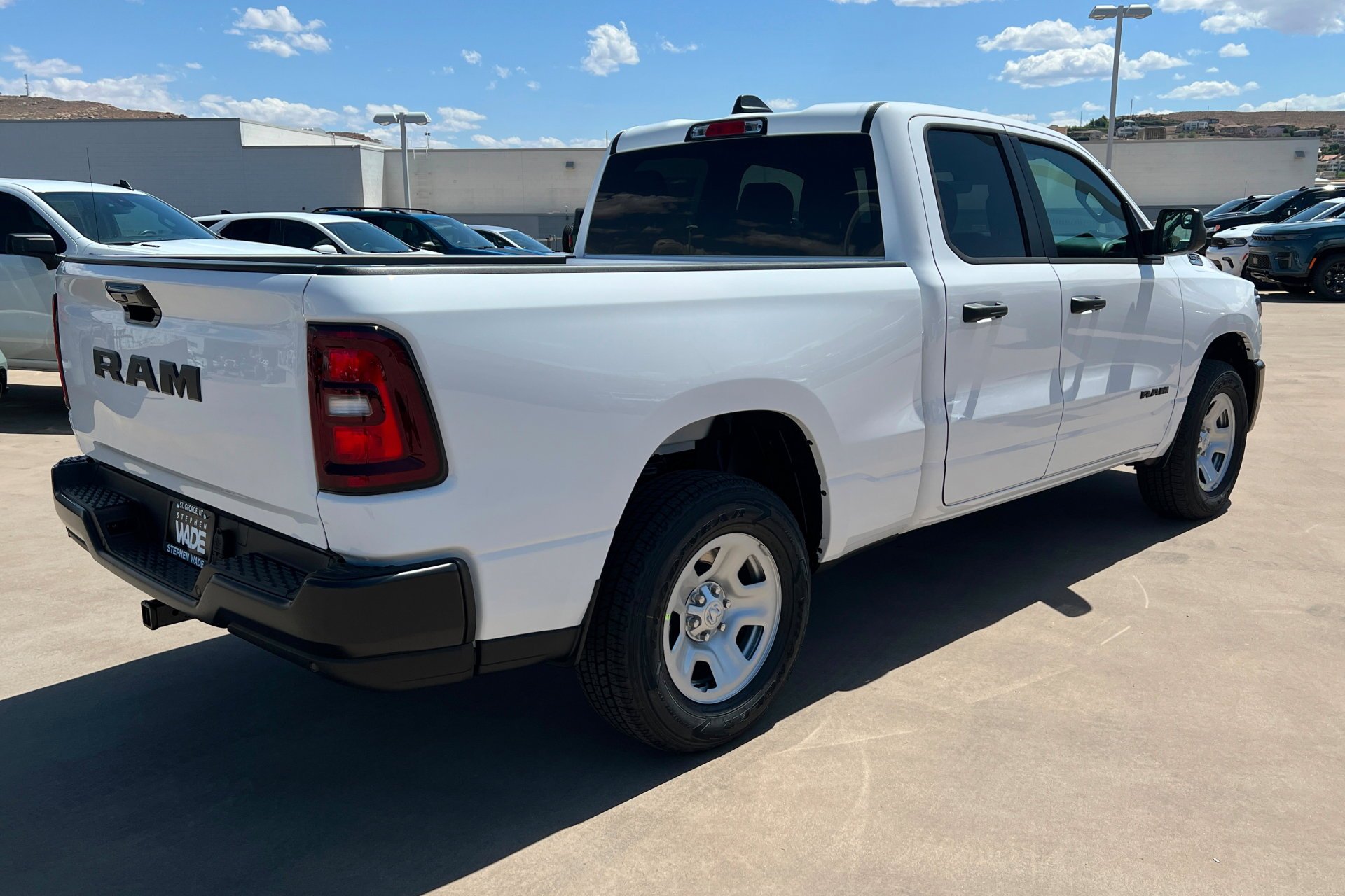 New 2026 Bright White Clear-Coat Exterior Paint RAM Tradesman image 6