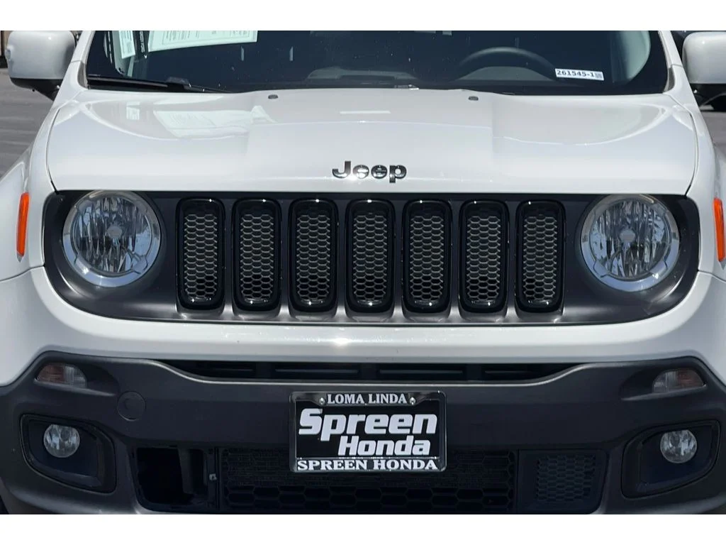 Used 2017 Alpine White Jeep Altitude image 13