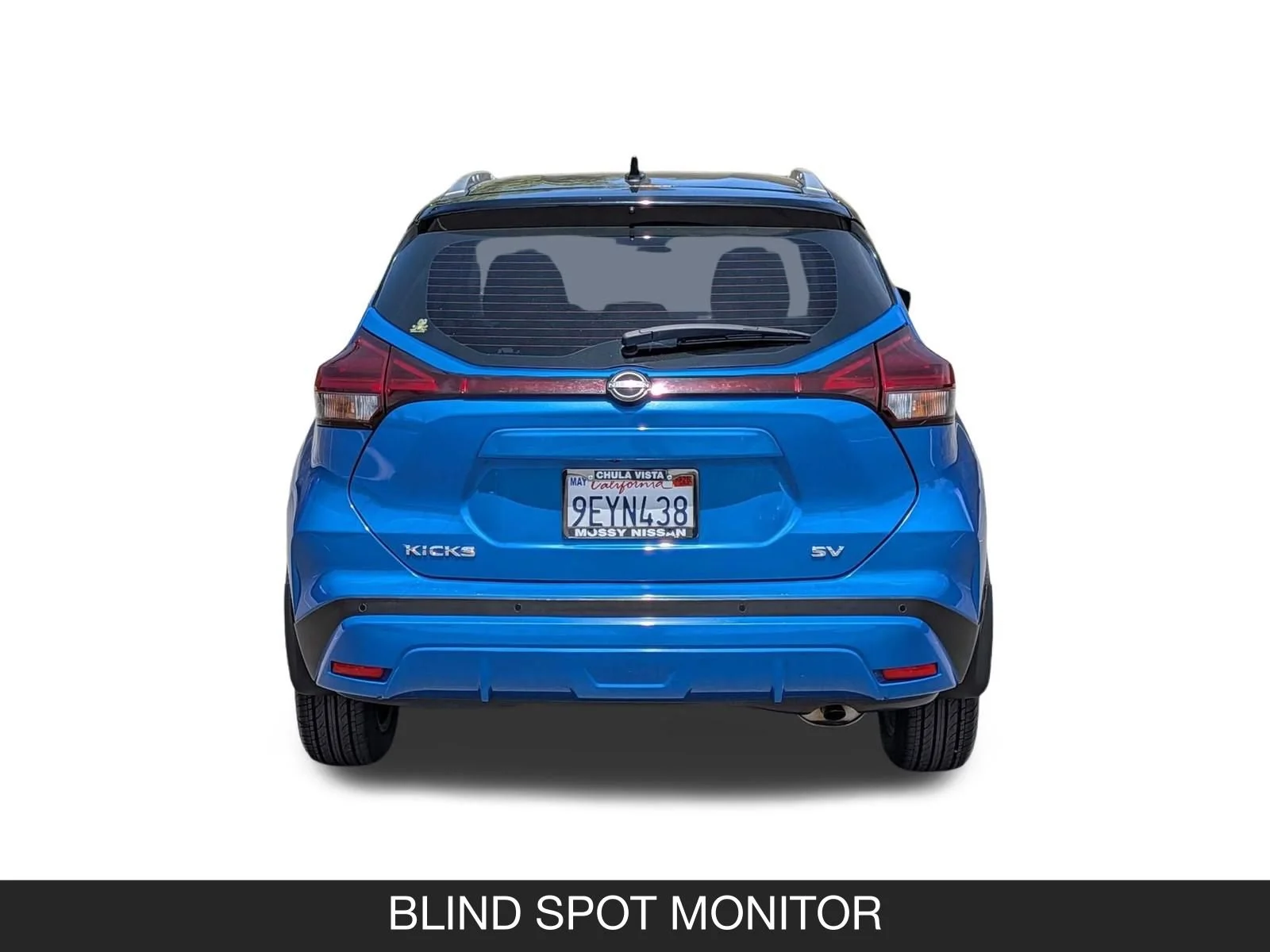 Used 2023 Electric Blue Metallic/Super Black Nissan SV image 9