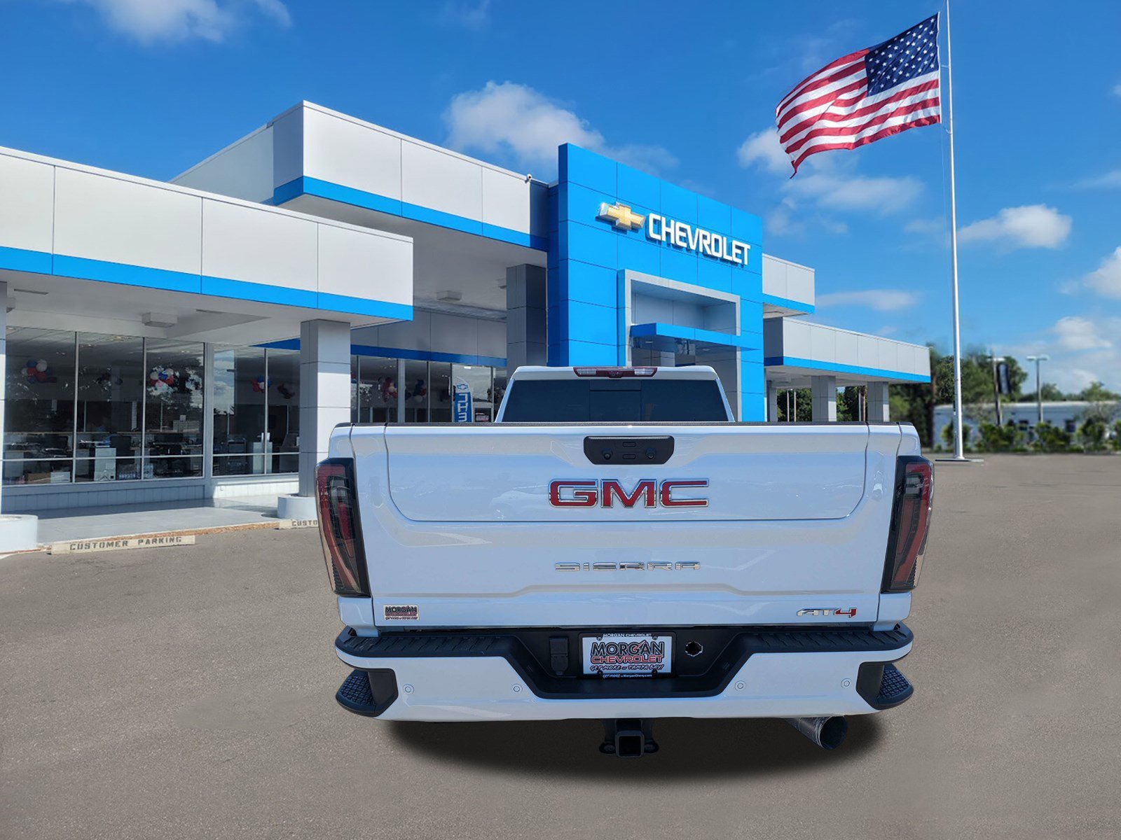 Used 2024 Summit White GMC AT4 image 4