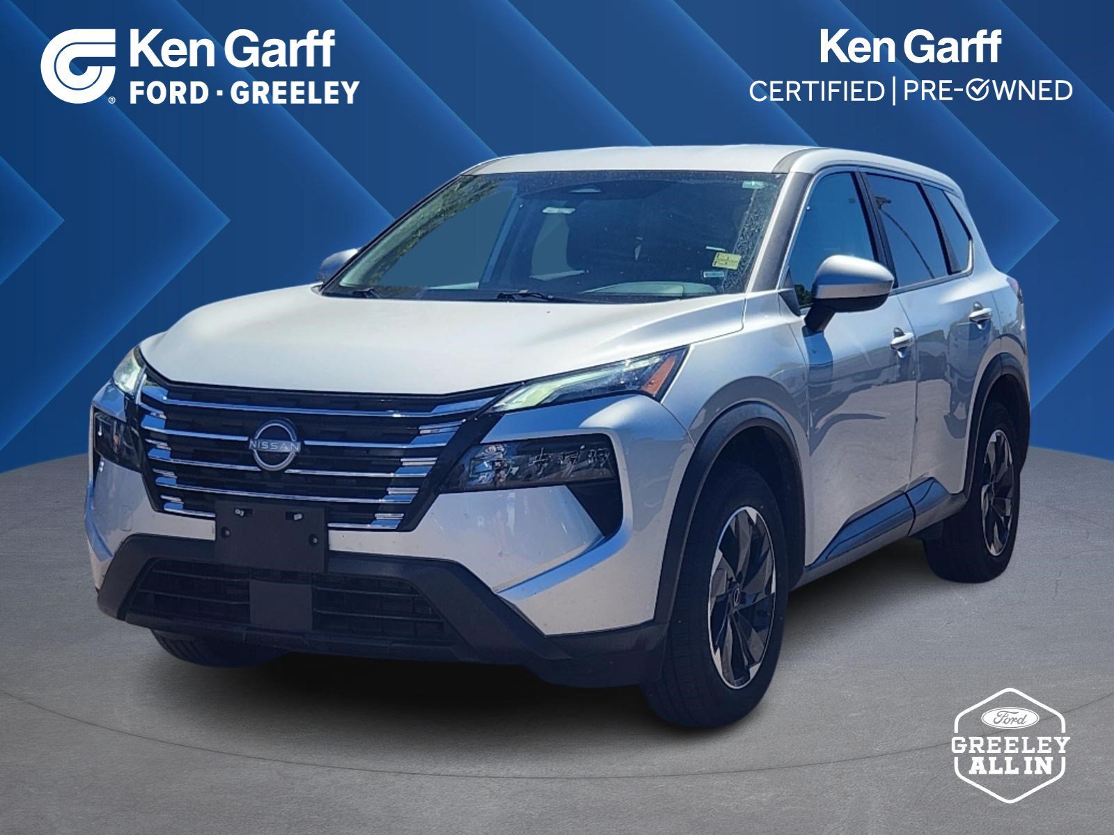 Used 2025 Brilliant Silver Metallic Nissan SV image 1