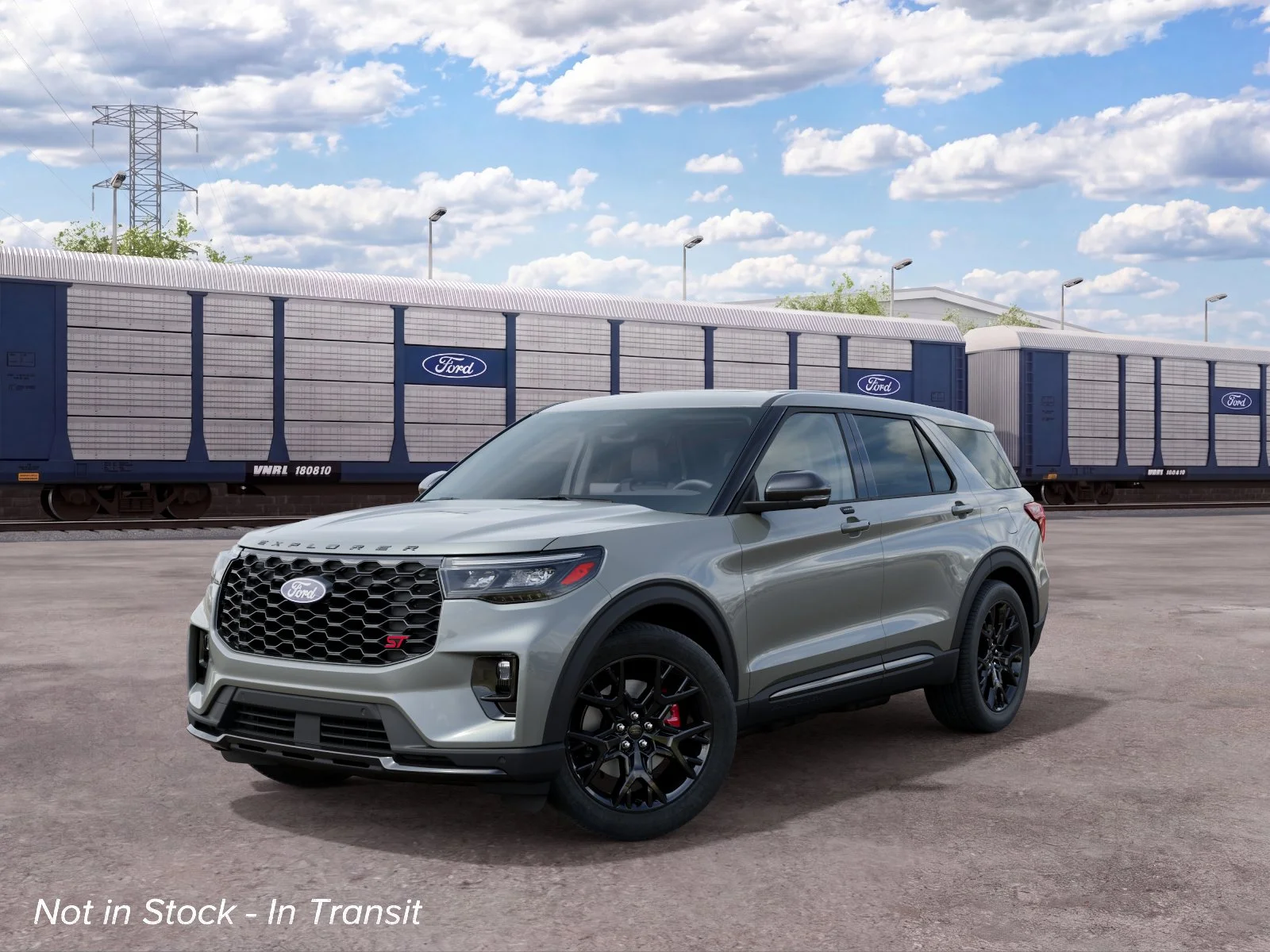 New 2027 Avalanche Gray Ford ST image 3