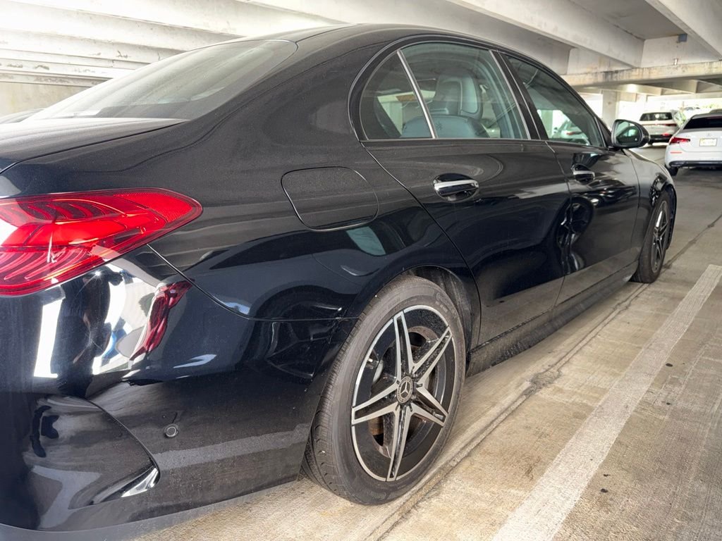 Certified Used 2023 Black Mercedes-Benz C 300 image 3