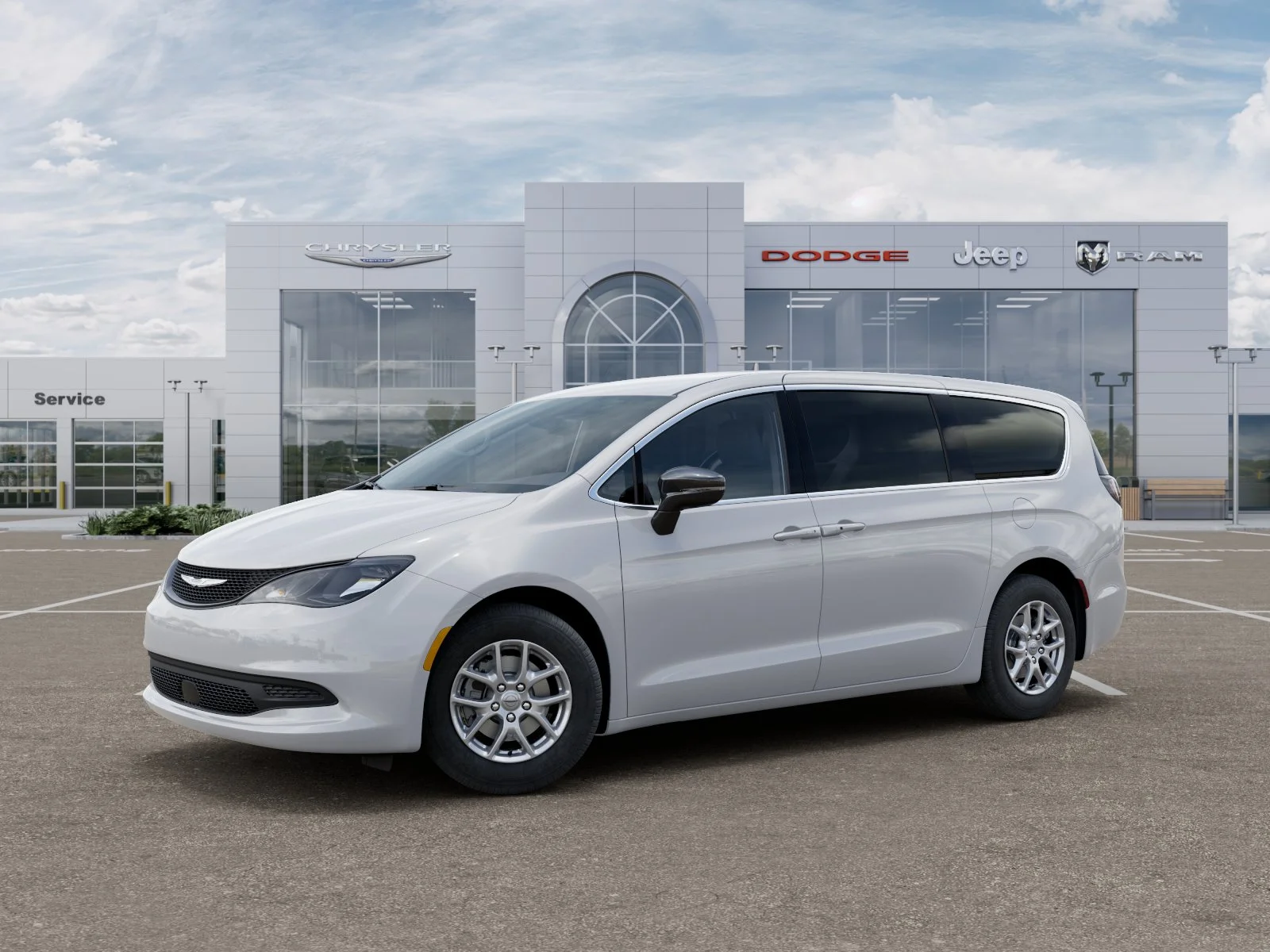 New 2025 Bright White Clear-Coat Exterior Paint Chrysler LX image 37