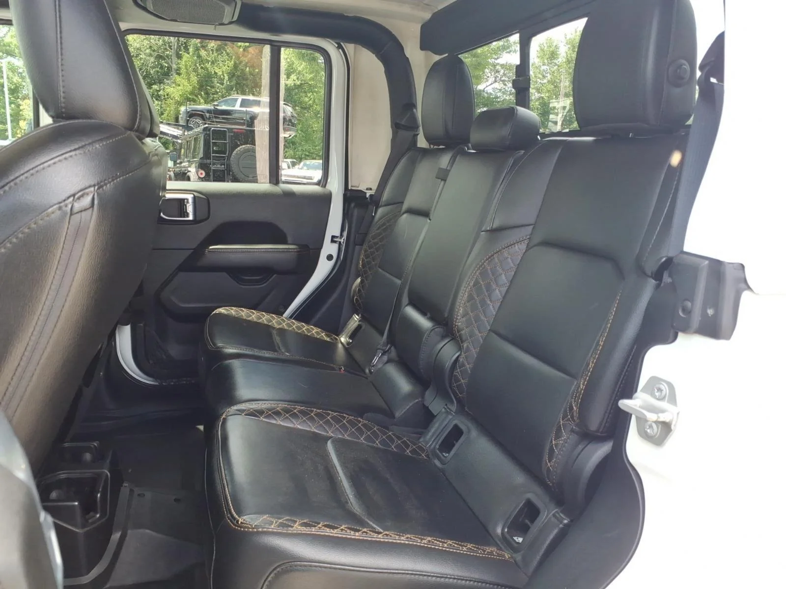 Used 2021 Bright White Clearcoat Jeep High Altitude image 20