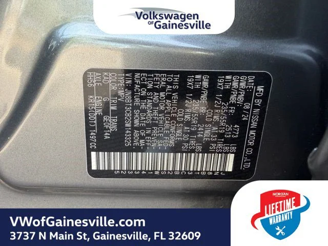 Used 2025 Gun Metallic Nissan SL image 30
