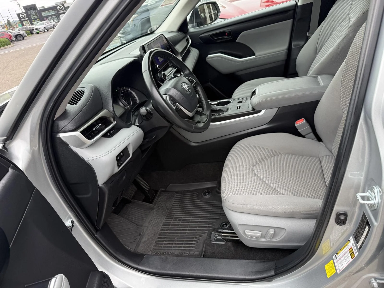 Used 2023 Celestial Silver Metallic Toyota LE image 11