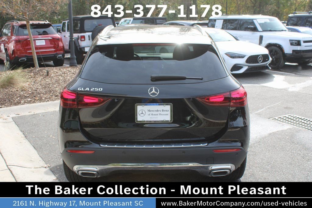 Certified Used 2025 Black Mercedes-Benz GLA 250 image 6