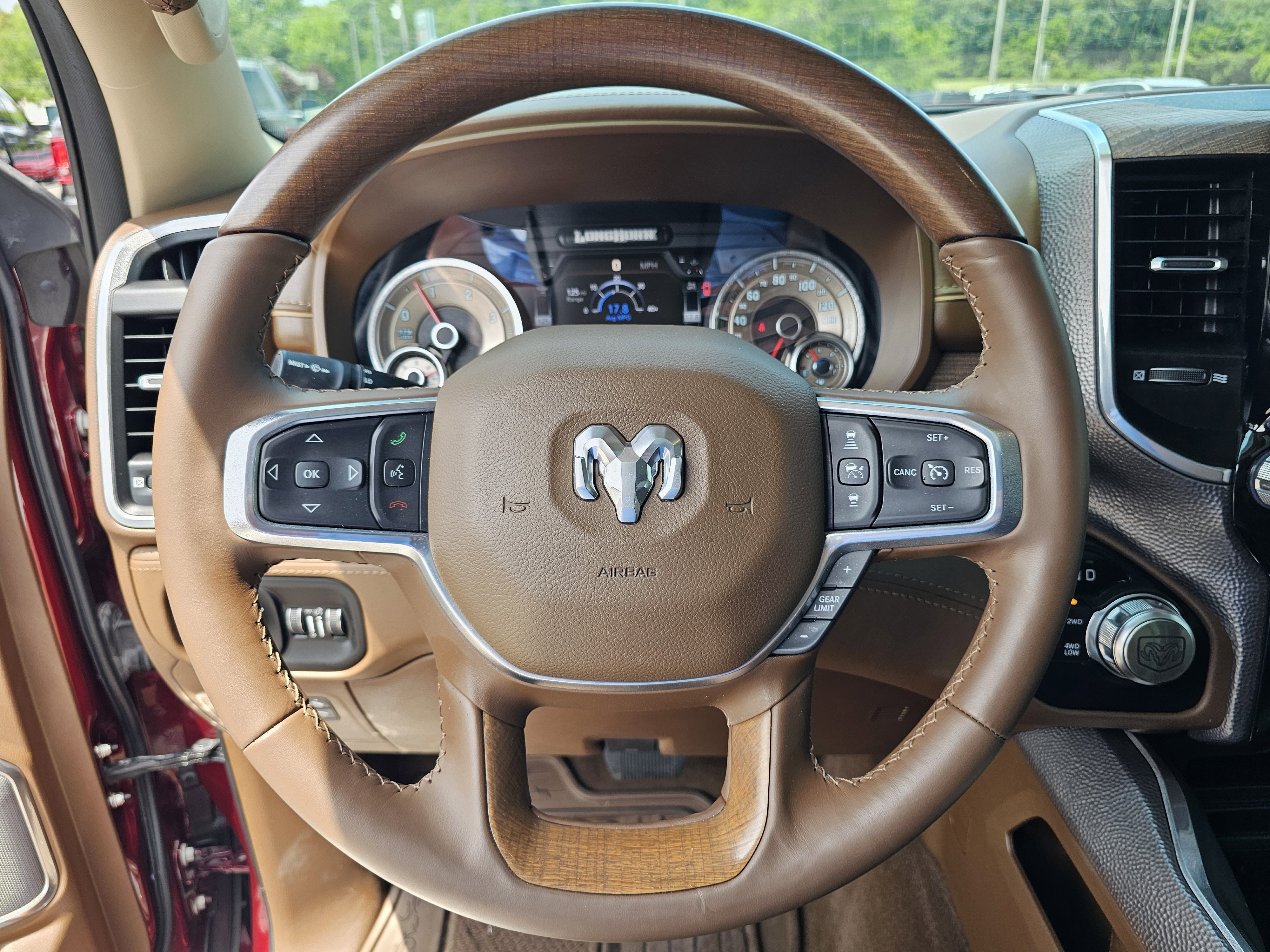 Used 2021 Delmonico Red Pearlcoat Ram Longhorn image 22