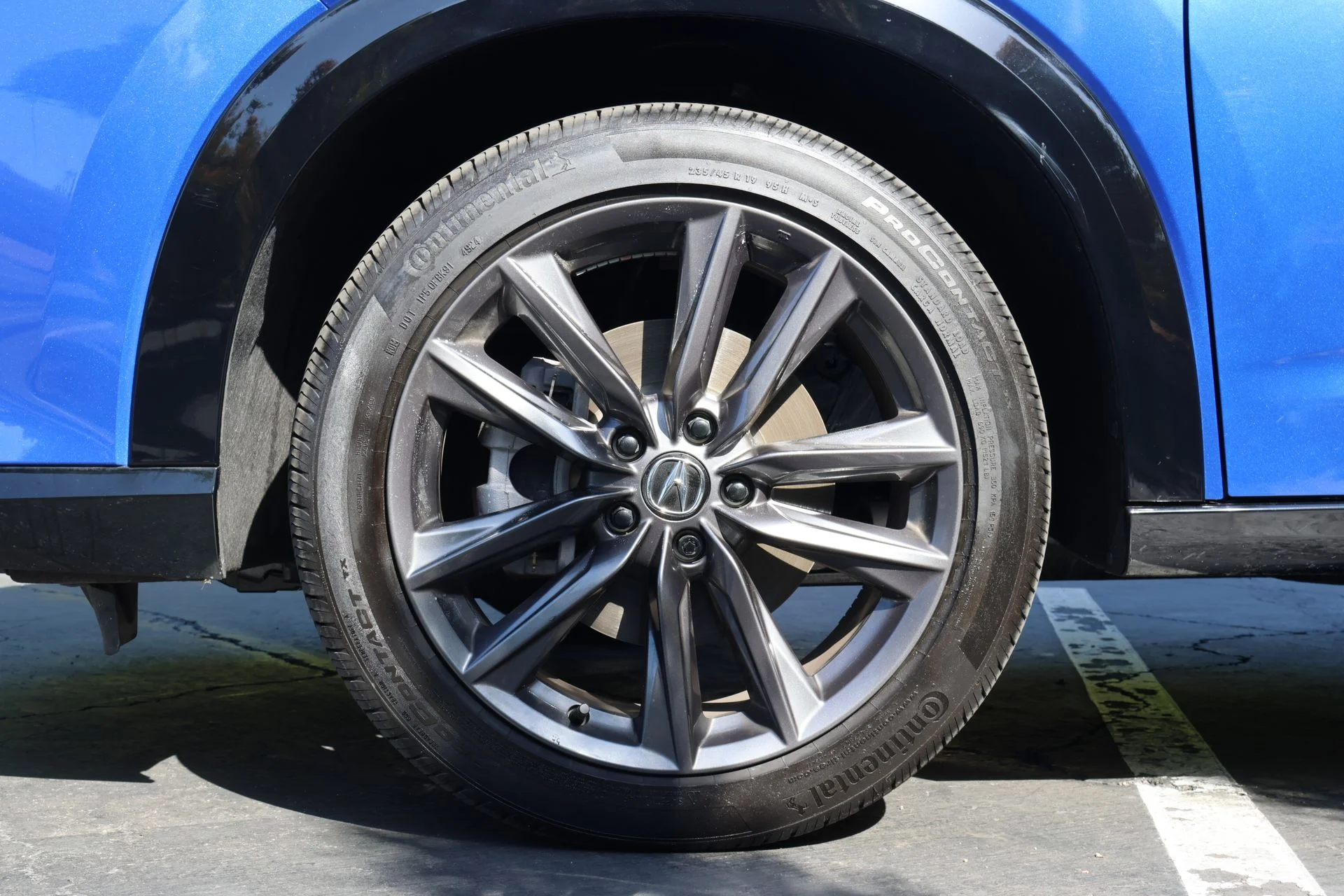 Used 2025 Adriatic Sea Blue Acura FWD A-SPEC image 6