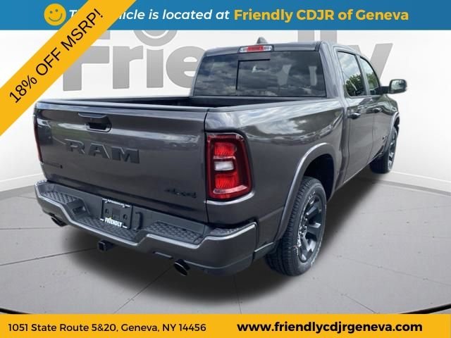 New 2026 Granite Crystal Metallic Clearcoat RAM Big Horn/Lone Star image 5