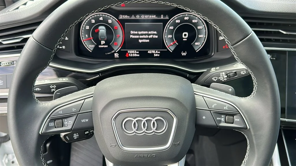 Used 2025 White Audi 55 Premium Plus image 11