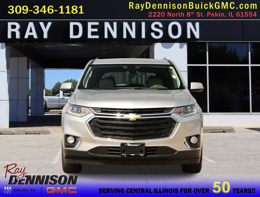 Used 2018 Chevrolet Traverse 3LT with VIN 1GNERHKW7JJ249751 for sale in Pekin, IL