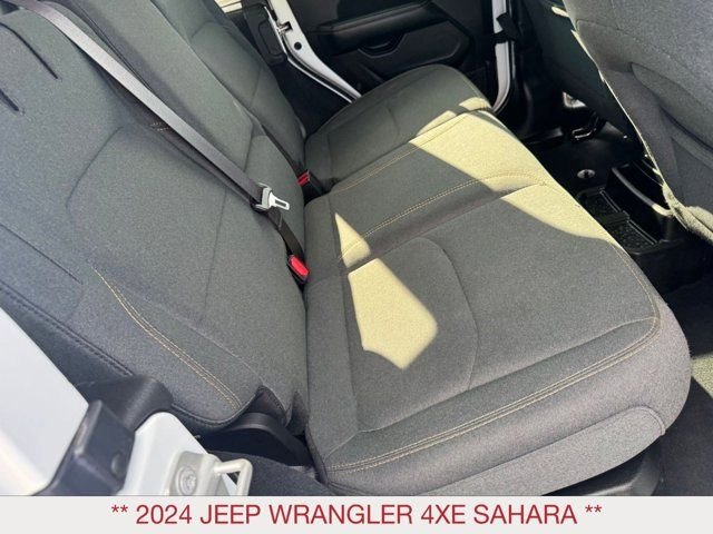 Used 2024 White Jeep Sahara 4xe image 16