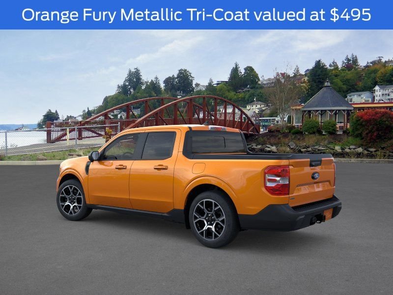 New 2026 Orange Fury Metallic Tri-Coat Ford Lariat® image 6