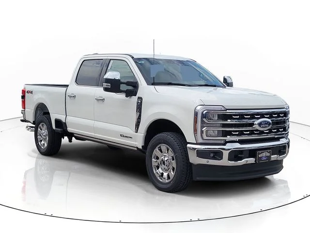 New 2026 White Metallic Ford Lariat image 3