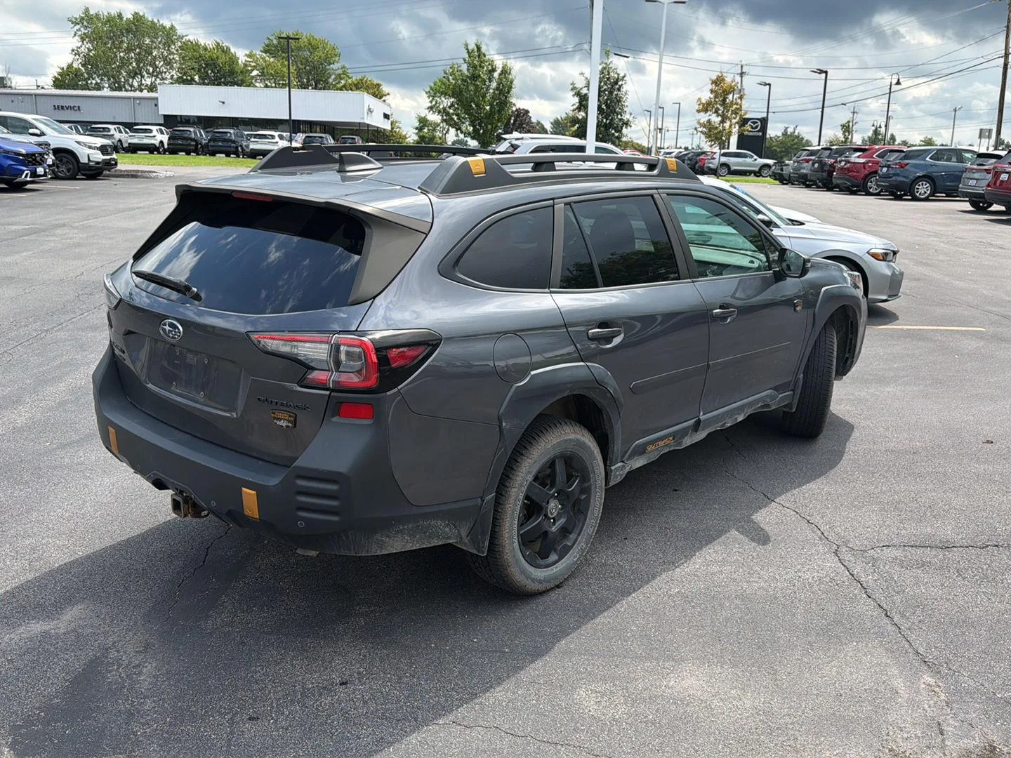Used 2022 Magnetite Gray Metallic Subaru Wilderness image 7
