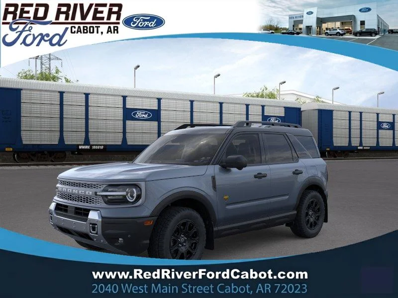 New 2026 Azure Gray Metallic Tri-Coat Ford Badlands® image 1
