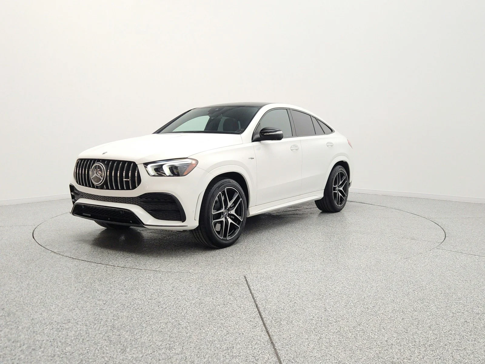 Used 2021 Polar White Mercedes-Benz AMG® GLE 53 4MATIC Coupe image 1