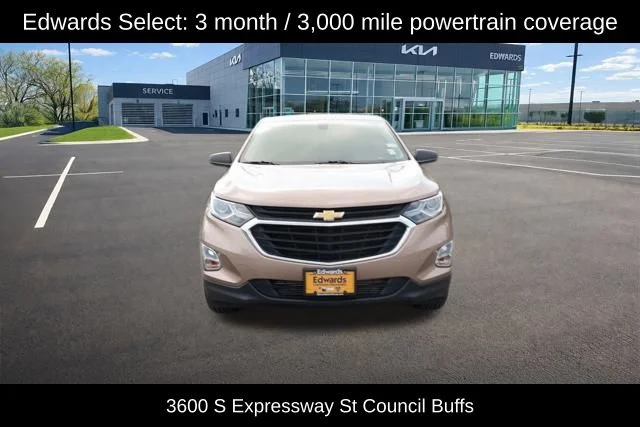 Used 2019 Chevrolet Equinox LS with VIN 2GNAXHEV1K6205962 for sale in Council Bluffs, IA
