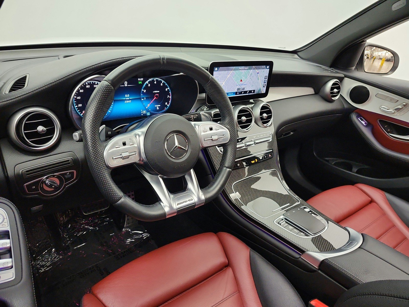 Used 2022 Polar White Mercedes-Benz AMG® GLC 43 4MATIC SUV image 22