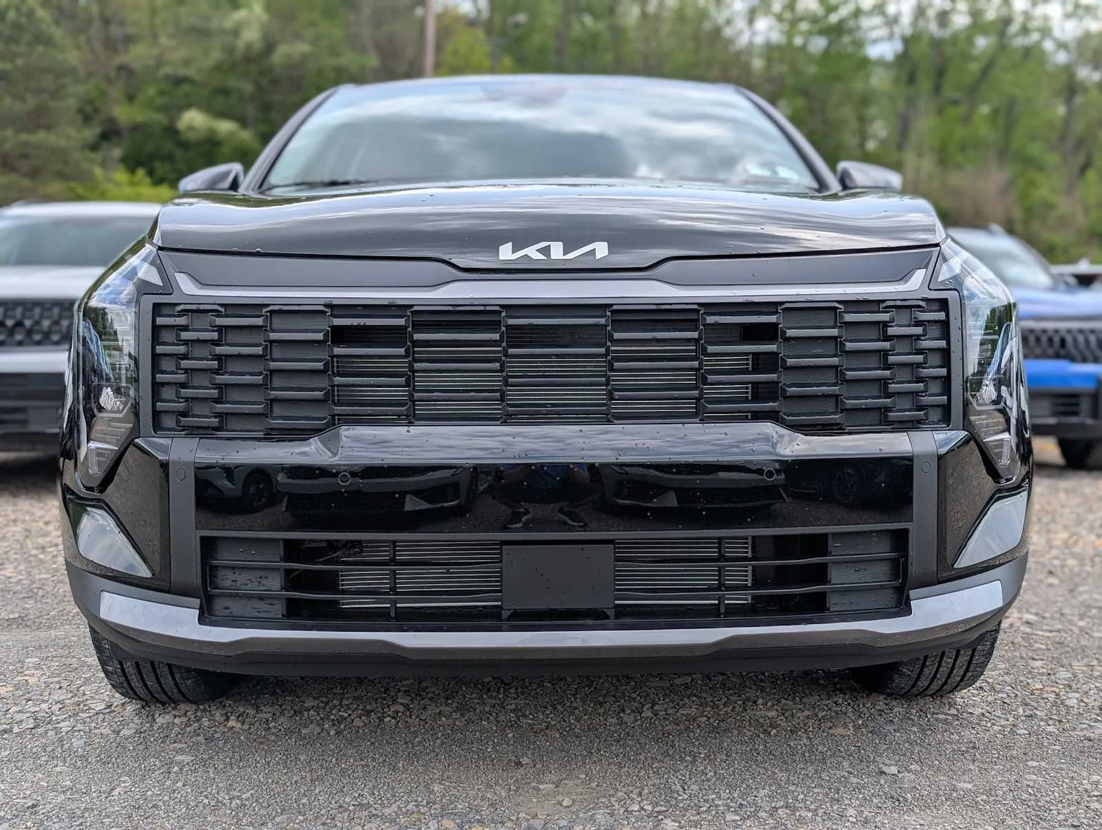 New 2026 Ebony Black Kia LX image 2