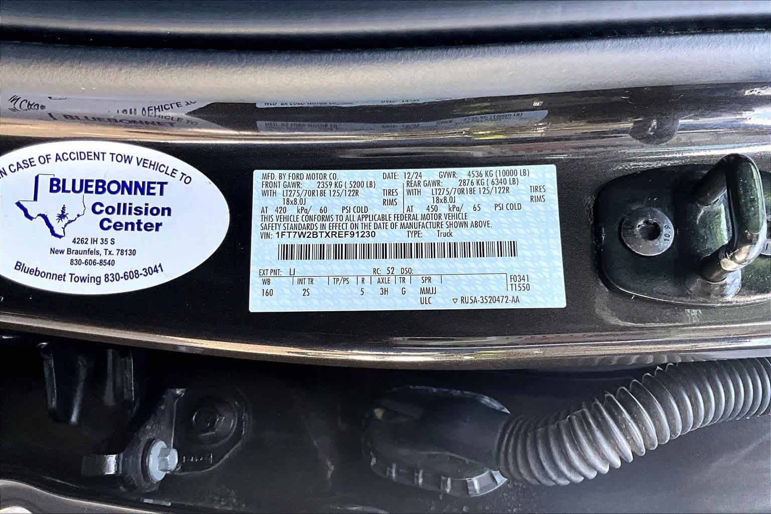 Used 2024 Darkened Bronze Metallic Ford XLT image 34