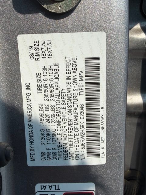 Used 2019 Gray Honda EX image 32