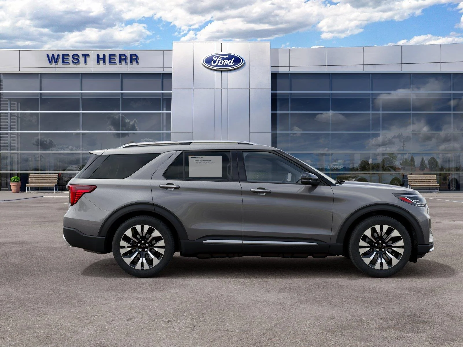 New 2027 Carbonized Gray Metallic Ford Platinum™ image 8
