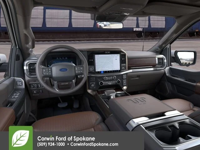 New 2026 Star White Metallic Tri-Coat Ford King Ranch image 2