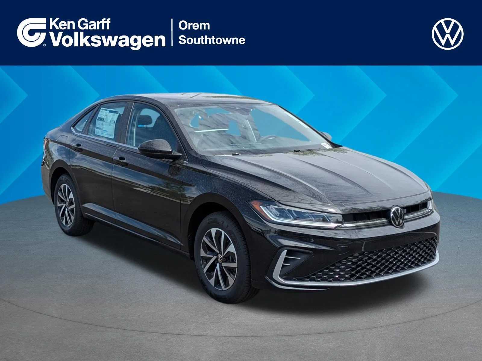 New 2026 Deep Black Pearl Volkswagen S image 1