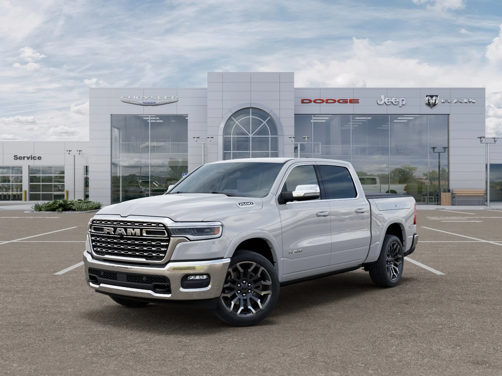New 2026 Bright White Clear-Coat Exterior Paint RAM Limited image 28