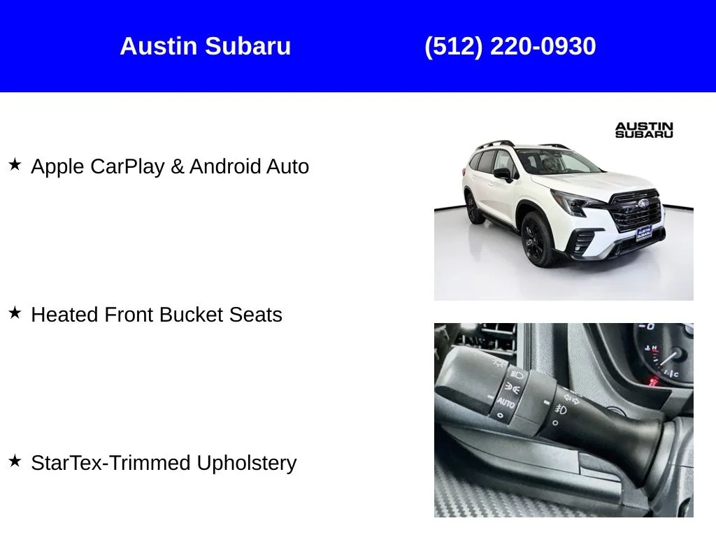 New 2026 White Subaru Premium image 17
