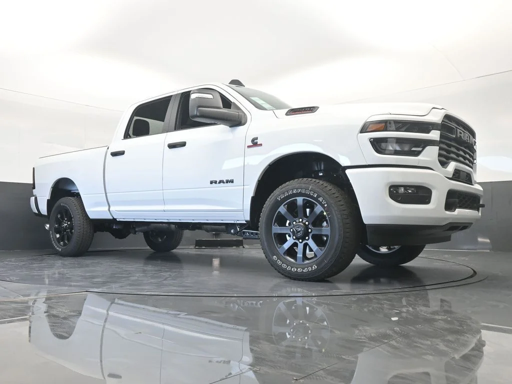 New 2026 Bright White Clear-Coat Exterior Paint RAM Big Horn image 58