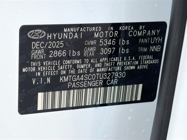 New 2026 White Genesis 2.5T image 33