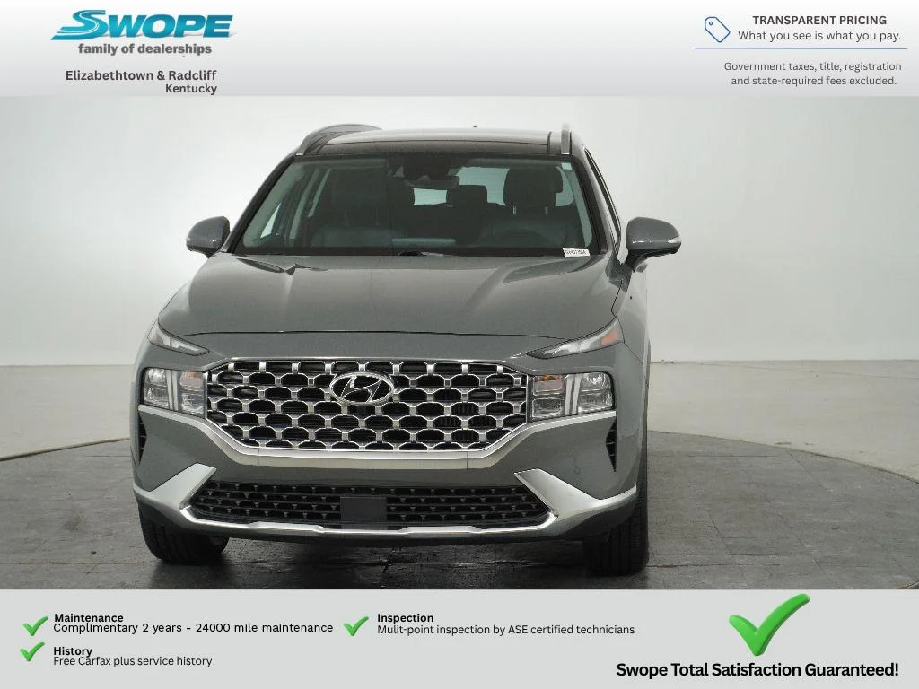 Used 2023 Hampton Gray Hyundai SEL Premium image 8