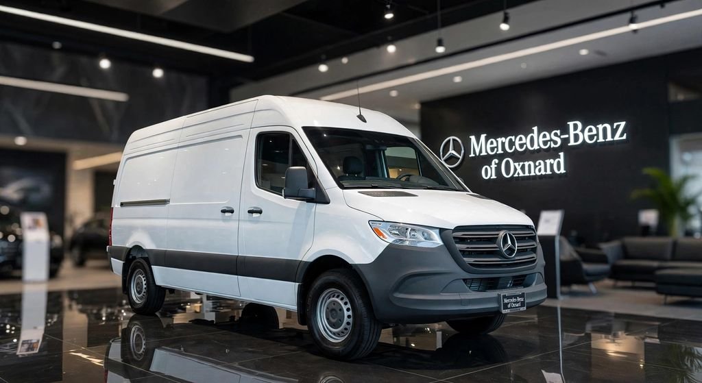 Used 2025 White Mercedes-Benz Cargo 144 WB image 1