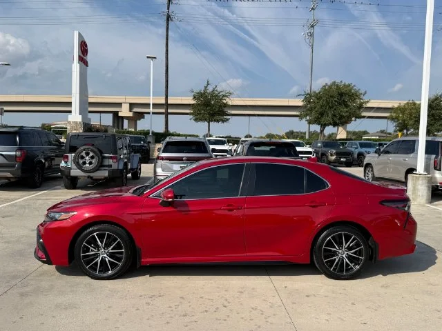 Certified Used 2023 SUPERSONIC RED Toyota SE image 8