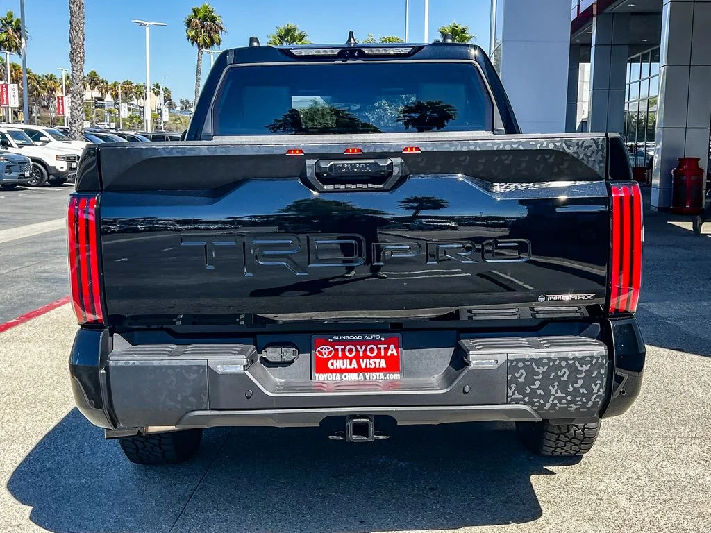 New 2026 Midnight Black Metallic Toyota Tundra TRD Pro image 5