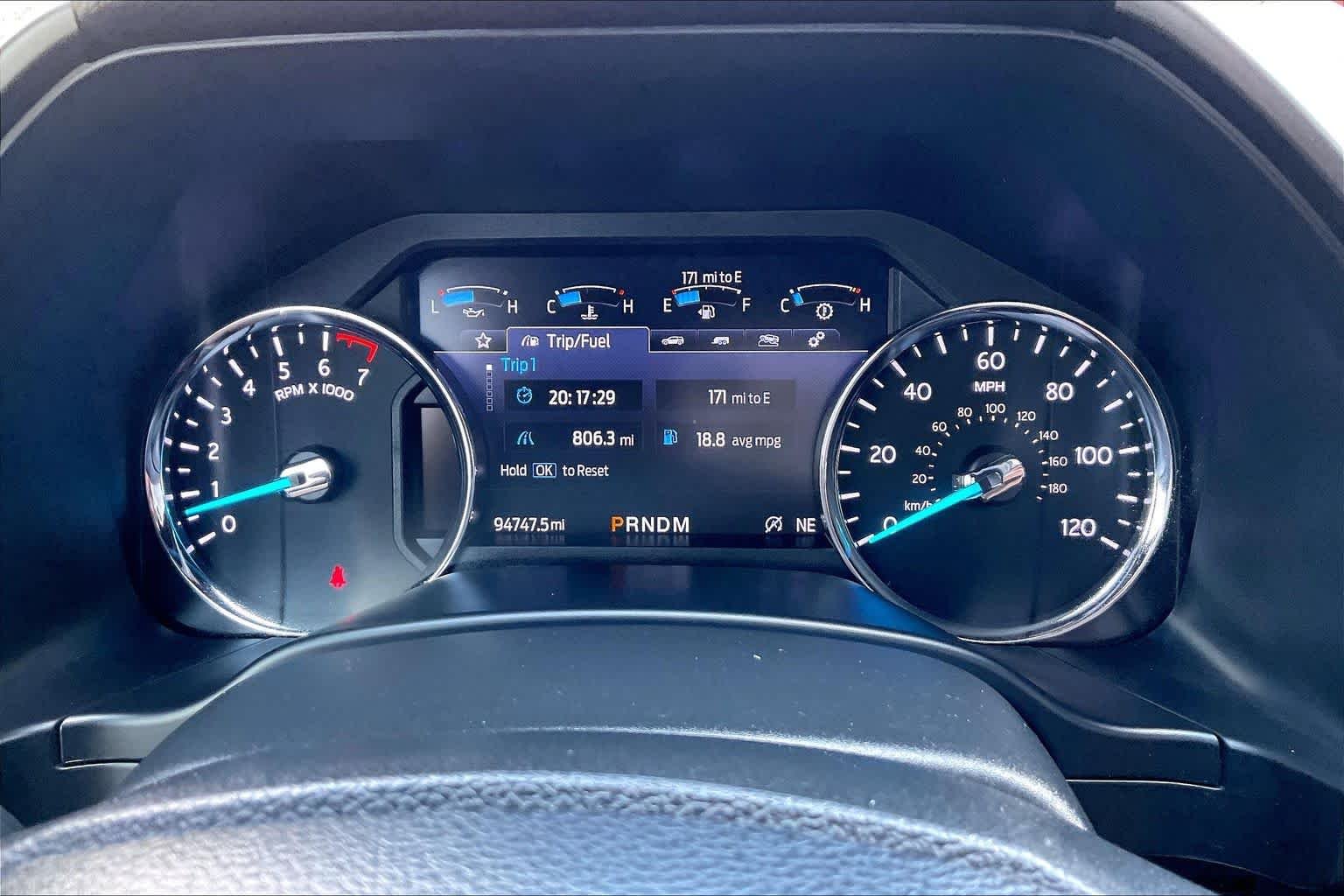 Used 2020 Blue Metallic Ford Limited image 25